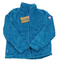 Nové - Modrozelená chlpatá prepínaci funkčná mikina Regatta