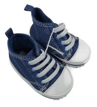 Modré rifľové cápačky Primark vel.16