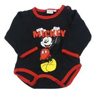 Čierno-červené body s Mickeym Disney