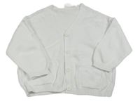 Biely prepínaci sveter Zara