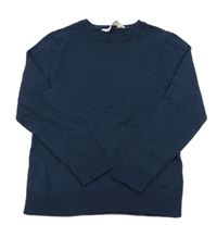 Tmavomodrý sveter H&M