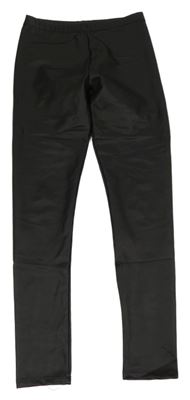 Černé potažené legíny E-vie