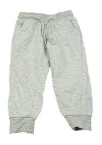 Sivé melírované tepláky