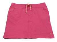 Ružová tepláková sukňa s výšivkou Name it