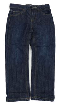 Tmavomodré staight rifle Denim Co.