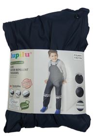 Nové - Tmavomodré nepromokavé podšité laclové kalhoty Lupilu