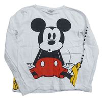 Biele tričko s Mickey Disney