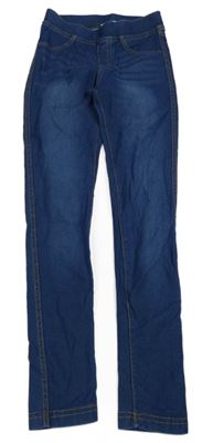 Modré riflové džegíny H&M