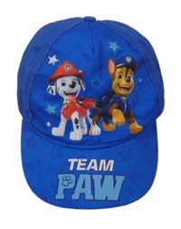 Safírová kšiltovka s PAW PATROL - Marshall a Chase nickelodeon