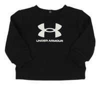 Černá funkční mikina s logem UNDER ARMOUR