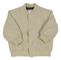 Smetanový šusťákový zateplený bomber se smajlíkem PRIMARK