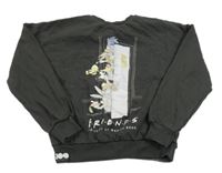 Antracitová mikina s Looney TunesxFriends George