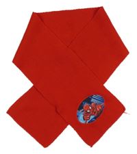 Červená šála se Spidermanem