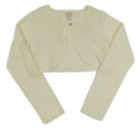 Smotanové trblietavé svetrové bolerko Monsoon