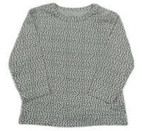 Biele bodkovaná é tričko Staccato