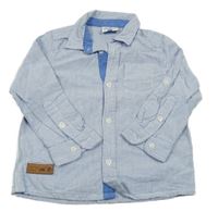 Modro-bílá pruhovaná košile Topolino