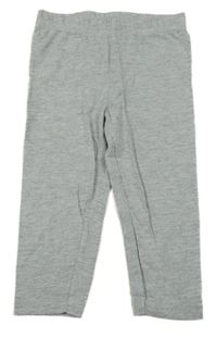 Sivé melírované capri legíny Kiki&Koko