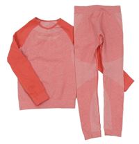 2set - Korálové thermo triko + legíny Lupilu