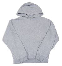Sivá melírovaná mikina s kapucňou H&M