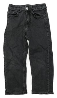 Tmavošedé slim rifle H&M