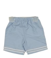 Svetlomodré kraťasy s prúžkami