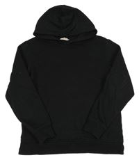 Černá mikina s kapucí H&M