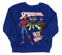 Tmavomodrá mikina so Spidermany Primark