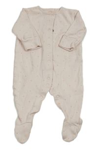 Svetloružový overal so srdiečkami zn. Next