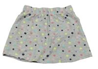 Sivo-farebná bodkovaná á sukňa Bluezoo
