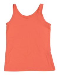 Neónově korálový top Primark