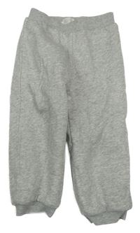 Šedé zateplené tepláky H&M