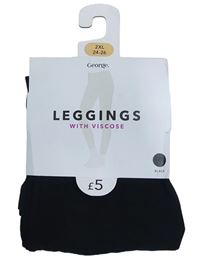 Dámské černé legíny George 