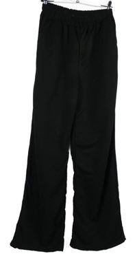 Dámské černé široké teplákové kalhoty Blof 