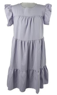 Dámske lila šaty Shein