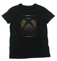 Černé tričko X-box M&S