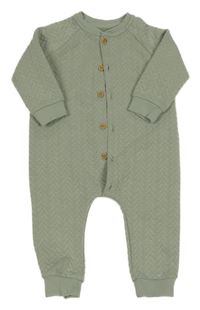 Khaki vzorovaný overal