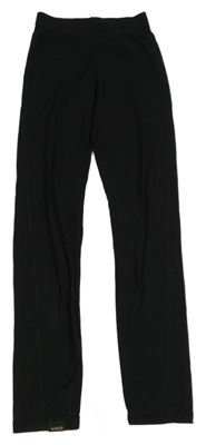 Černé spodní funkční kalhoty Decathlon