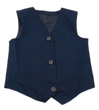 Tmavomodrá slavnostní vesta Palomino