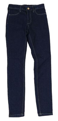 Tmavomodré skinny rifle Denim Co.