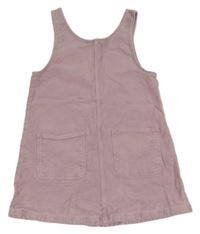 Pudrové menšestrová šaty H&M