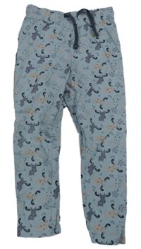 Modré tepláky s losy Lupilu