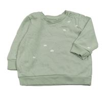 Svetlozelená mikina s dinosaurami George