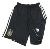 Černé sportovní kraťasy - Deutschland Adidas