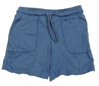 Modré bavlnené kraťasy Topolino