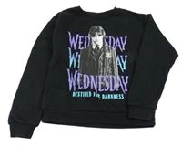 Černá mikina s Wednesday Primark 