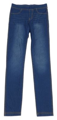 Modré džegíny H&M