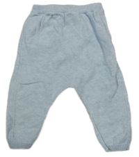 Světlemodré úpletové kalhoty Mamas&Papas