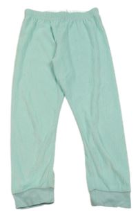 Svetlomodré zamatové nohavice