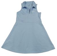 Svetlomodré polo šaty Zara
