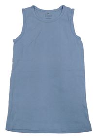 Modrošedé tielko H&M